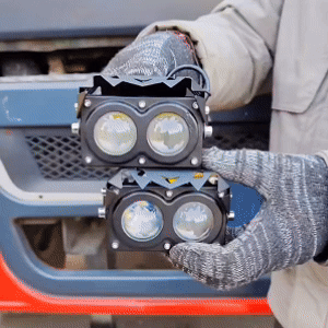 Faros delanteros LED dobles súper brillantes para coche