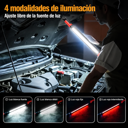 Lámpara LED Magnética de Trabajo 🔦 ⭐