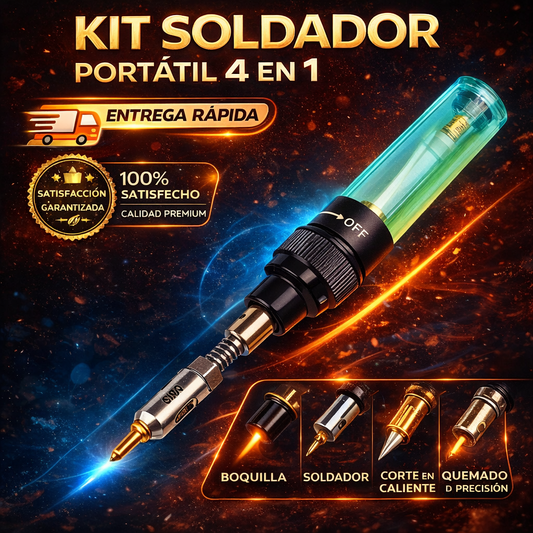 🔥Kit de herramientas de soldadura portátiles 4 en 1🔥