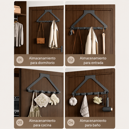 Perchero Multifuncional para Puerta 🚪