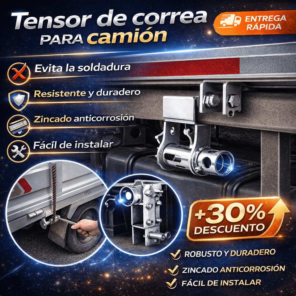 Tensor de correa para camión
