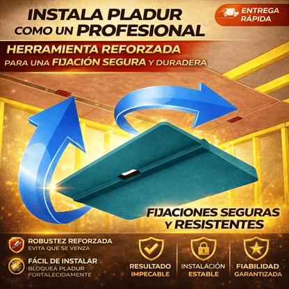 Herramienta reforzada para instalación de paneles de yeso