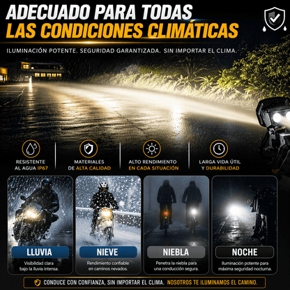 Foco de doble lente para automóviles