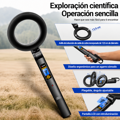 Detector de Metales Portátil para Búsqueda en el Suelo