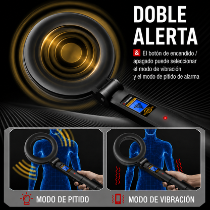 Detector de Metales Portátil para Búsqueda en el Suelo