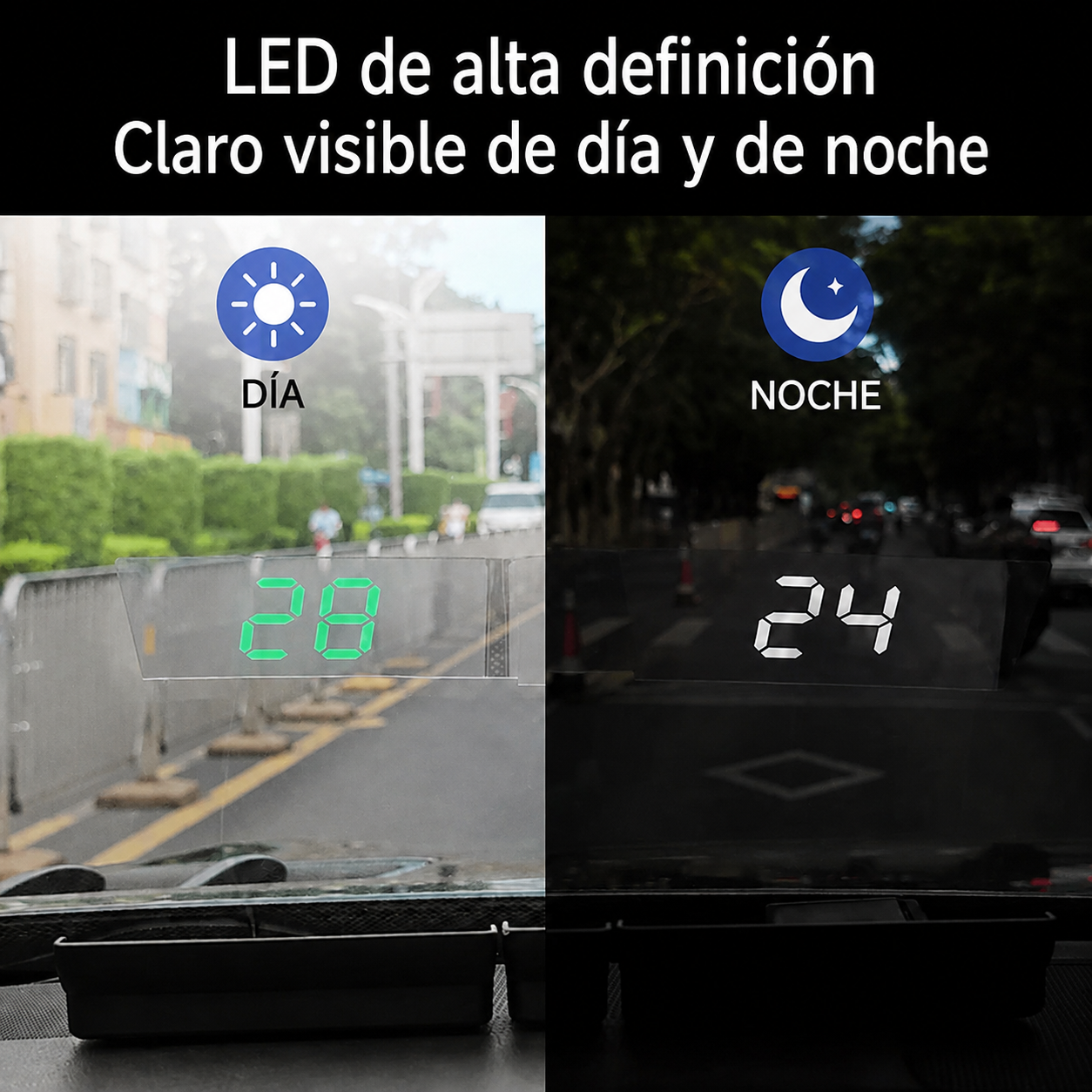 HUD GPS para Coche W1 🚗