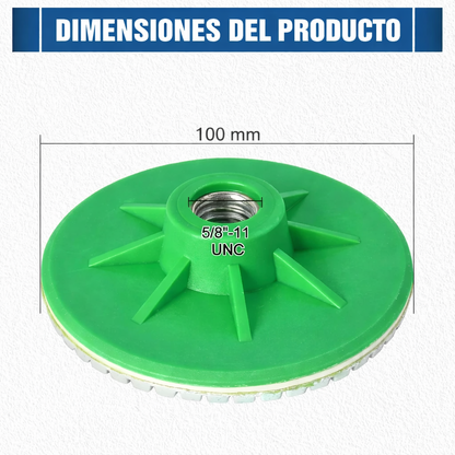 🔥Juego de 3 discos abrasivos diamantados profesionales