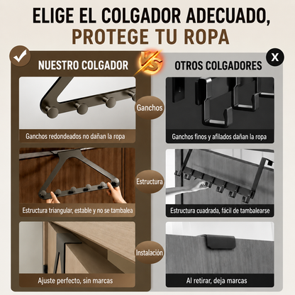 Perchero Multifuncional para Puerta 🚪