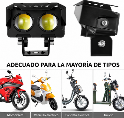 Foco Auxiliar LED para Moto 💡
