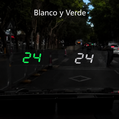 HUD GPS para Coche W1 🚗
