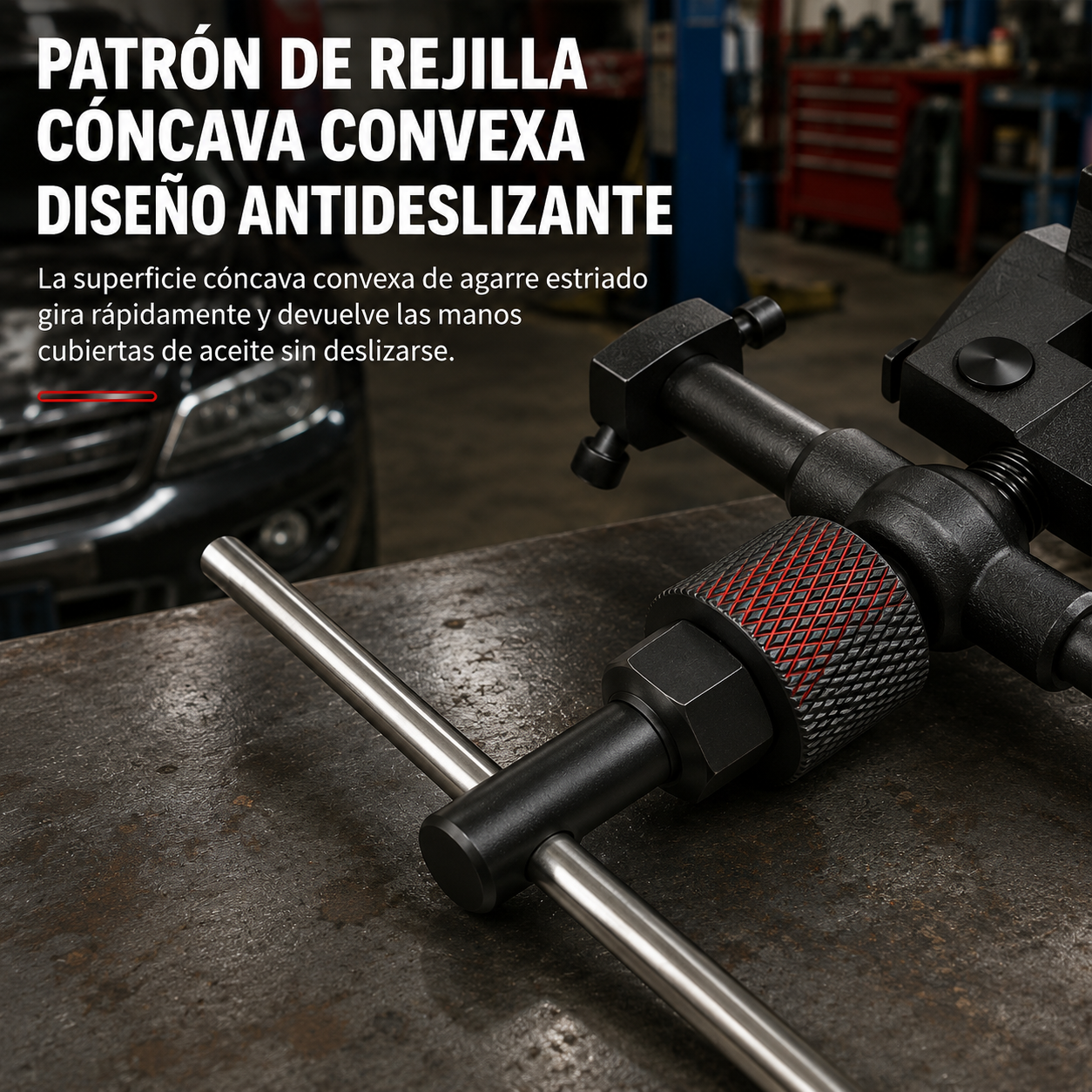 Extractor de rodamientos de agujeros interiores de 3 mordazas