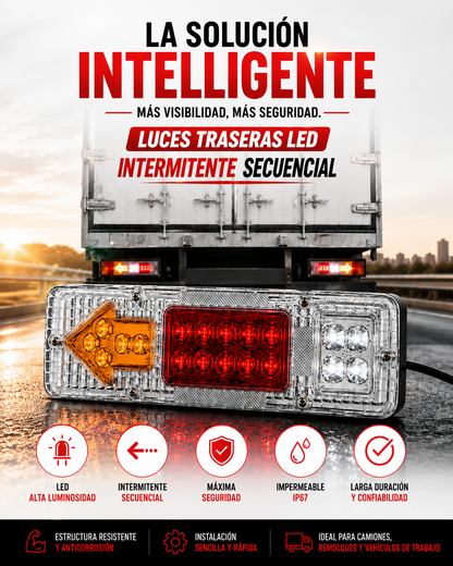 🚚 Piloto trasero LED para camión